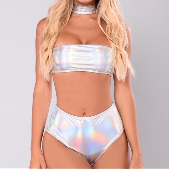 Fashion Nova Other - NEW Fashion Nova Metallic Bikini